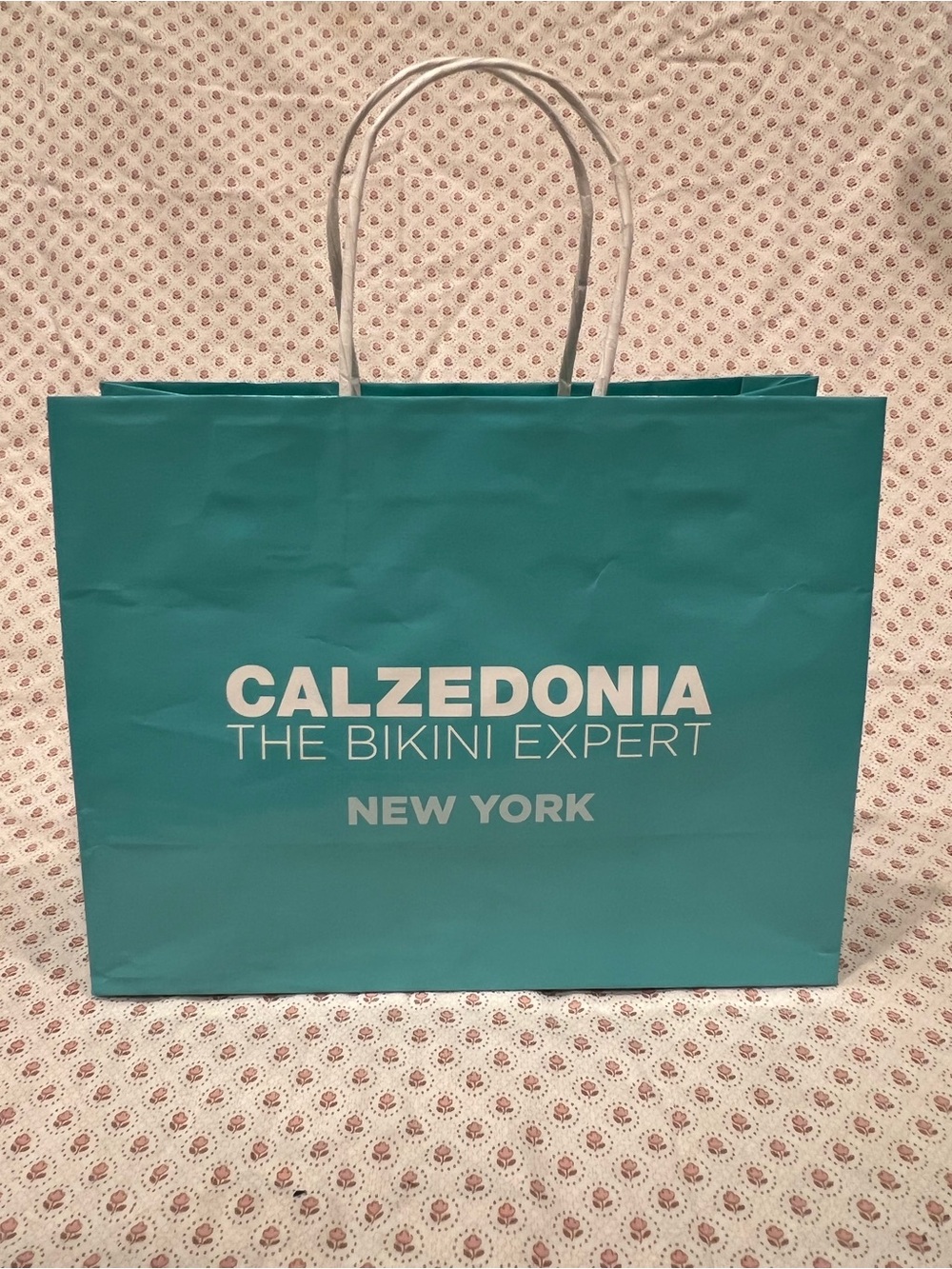 Calzedonia Teal Tote Bag - Calzedonia New York